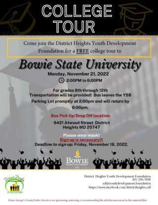 BSU College Tour Flyer